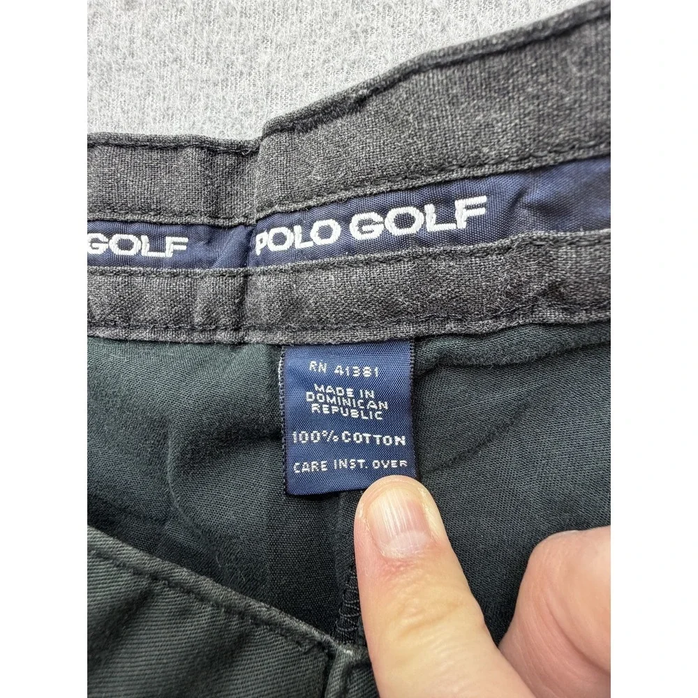 Polo‎ Ralph Lauren Polo Golf Pants Mens 34x30 Green Pleated Classic Fit Chino